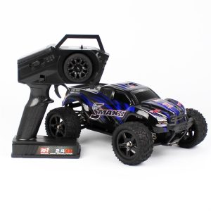 1/16 4WD Off Road Monster Truck Mavi Fırçasız Elektirikli RC Araba, Remo 1635
