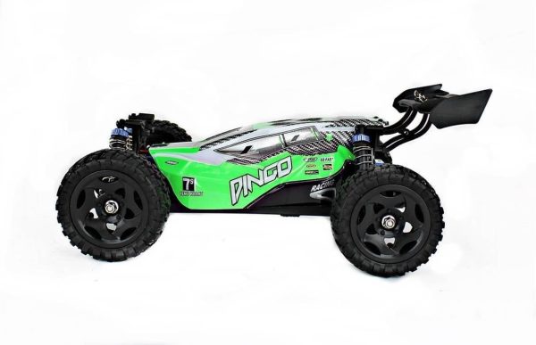1/16 4WD Off Road Buggy Yeşil Fırçasız Elektirikli RC Araba, Remo 1655