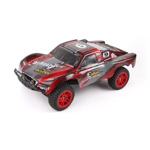 1/8 4WD Off Road Short Course Kırmızı Fırçalı Elektirikli RC Araba, Remo 8021