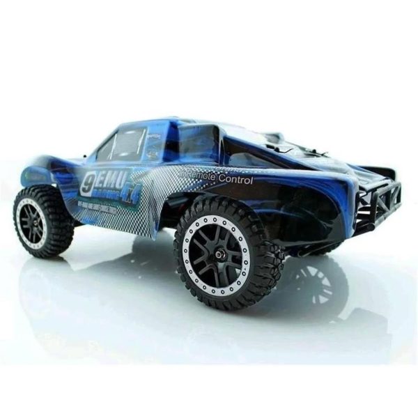 1/8 4WD Off Road Short Course Mavi Fırçalı Elektirikli RC Araba, Remo 8021 - Görsel 2