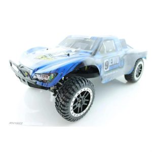 1/8 4WD Off Road Short Course Mavi Fırçalı Elektirikli RC Araba, Remo 8021