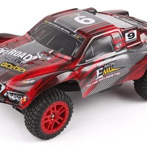 1/8 4WD Off Road Short Course Kırmızı Fırçasız Elektirikli RC Araba, Remo 8025