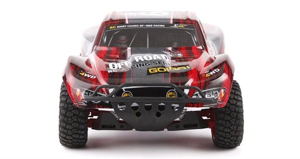 1/8 4WD Off Road Short Course Kırmızı Fırçasız Elektirikli RC Araba, Remo 8025 - Görsel 4