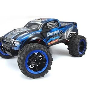 1/8 4WD Off Road Monster Truck Mavi Fırçalı Elektirikli RC Araba, Remo 8032