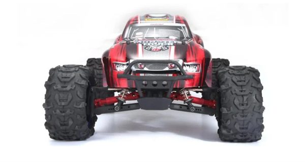 1/8 4WD Off Road Monster Truck Kırmızı Fırçasız Elektirikli RC Araba, Remo 8035 - Görsel 4