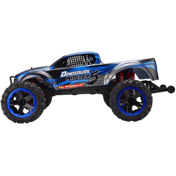1/8 4WD Off Road PRO Monster Truck Mavi Fırçasız Elektirikli RC Araba, Remo 8036 - Görsel 4