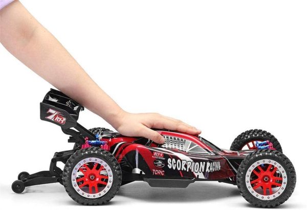 1/8 4WD PRO Off Road Buggy Mavi Fırçasız Elektirikli RC Araba, Remo 8055 - Görsel 4