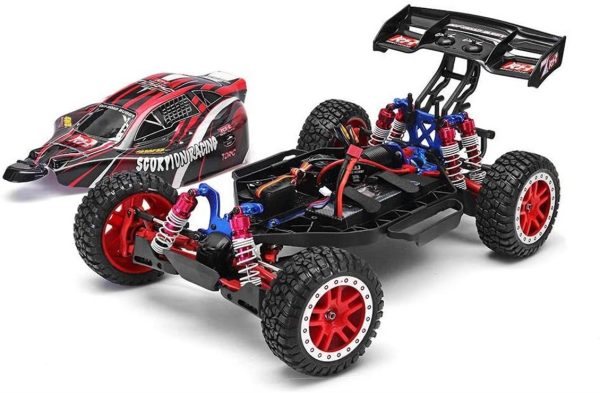 1/8 4WD PRO Off Road Buggy Mavi Fırçasız Elektirikli RC Araba, Remo 8055 - Görsel 2