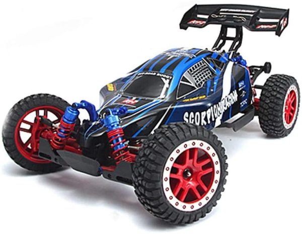 1/8 4WD PRO Off Road Buggy Mavi Fırçasız Elektirikli RC Araba, Remo 8055