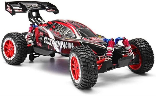 1/8 4WD PRO Off Road Buggy Mavi Fırçasız Elektirikli RC Araba, Remo 8055 - Görsel 3