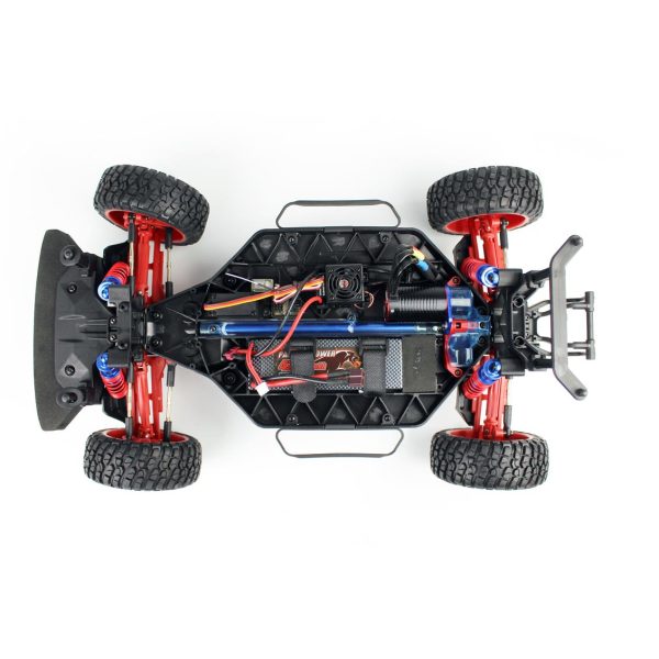 1/8 4WD On Road Turuncu Fırçasız Elektirikli RC Araba, Remo 8085 - Görsel 4