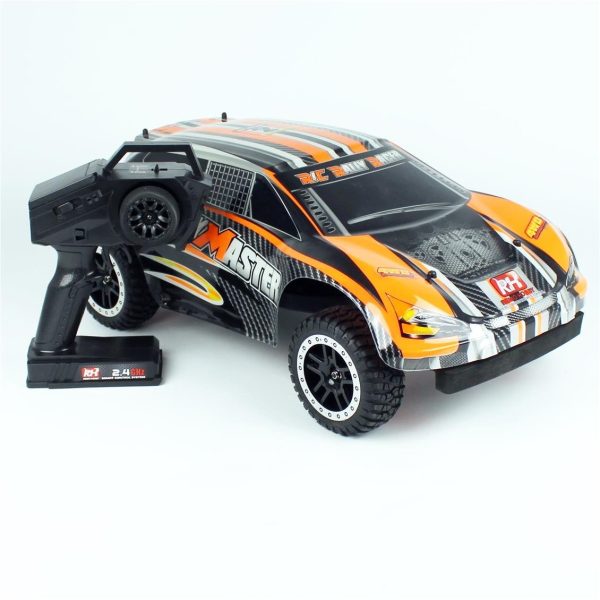 1/8 4WD On Road Turuncu Fırçasız Elektirikli RC Araba, Remo 8085