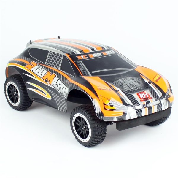 1/8 4WD On Road Turuncu Fırçasız Elektirikli RC Araba, Remo 8085 - Görsel 2
