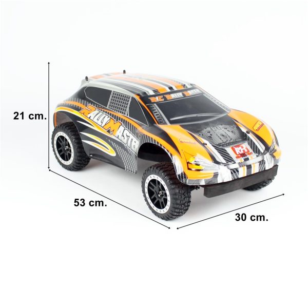 1/8 4WD On Road Turuncu Fırçasız Elektirikli RC Araba, Remo 8085 - Görsel 5