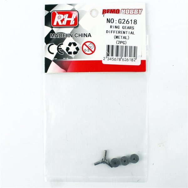 Metal Diferansiyel Pinyon Dişlisi RC Araba Yedek Parçası, Remo G2618 - Görsel 4