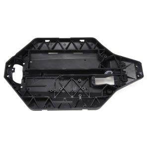 Siyah Alt Şasi 1/10 için RC Araba Yedek Parçası, Remo P2032