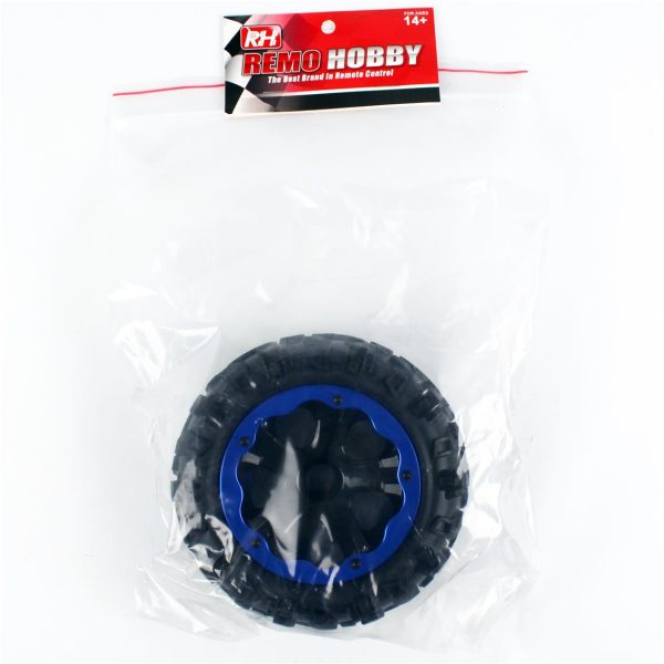 Mavi Renk Jant Ve lastik RC Araba Yedek Parçası, Remo P3978B - Görsel 4