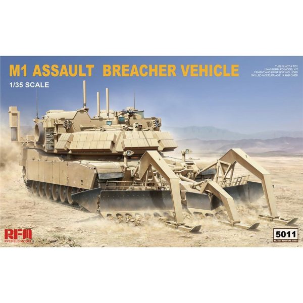 1/35 M1 ABV Mayın Temizleme Aparatlı Taarruz İhlal Tank Maketi, RFM Model 5011