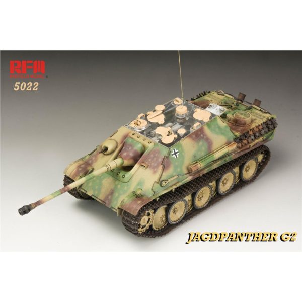1/35 Jagdpanther G2 İç Detaylı İmha Tanklı Maketi, RFM Model 5022 - Görsel 3
