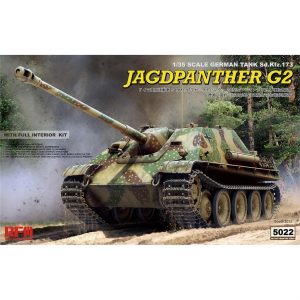 1/35 Jagdpanther G2 İç Detaylı İmha Tanklı Maketi, RFM Model 5022