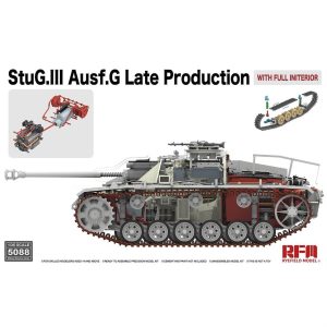 1/35 StuG.III Ausf.G Geç Dönem Tankı İç Detaylı Maketi, RFM Model 5088