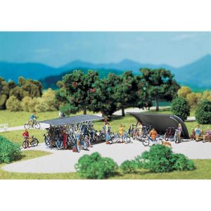 1/87 Bisiklet Park Standı ( 2 Adet ) Maketi, Faller 180584