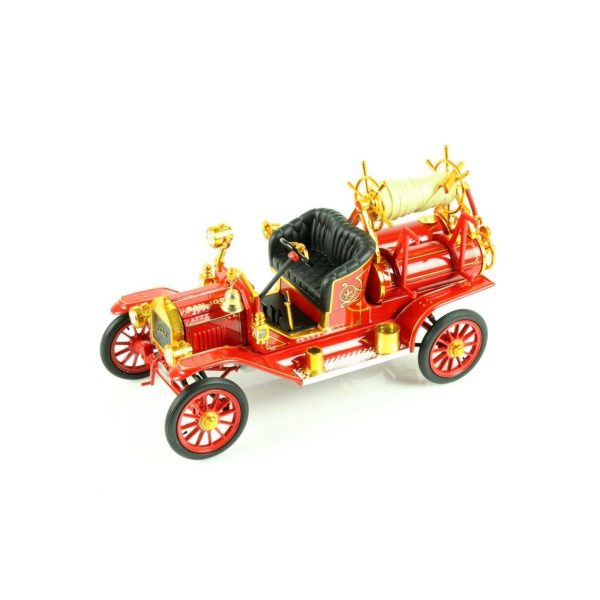 1/18 1914 Model T Fire Engine Red Diecast Araba, Road Signature 20038