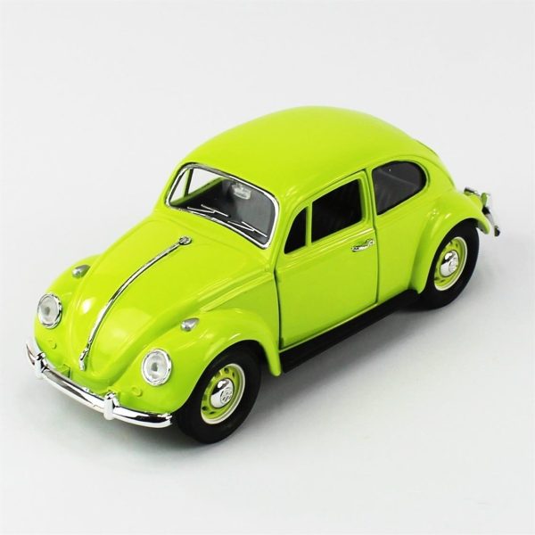 1/24 1967 Volkswagen Beetle Green Diecast Araba, Road Signature 24202