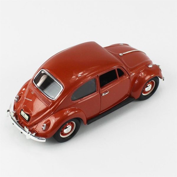 1/24 1967 Volkswagen Beetle Brown Diecast Araba, Road Signature 24202 - Görsel 4
