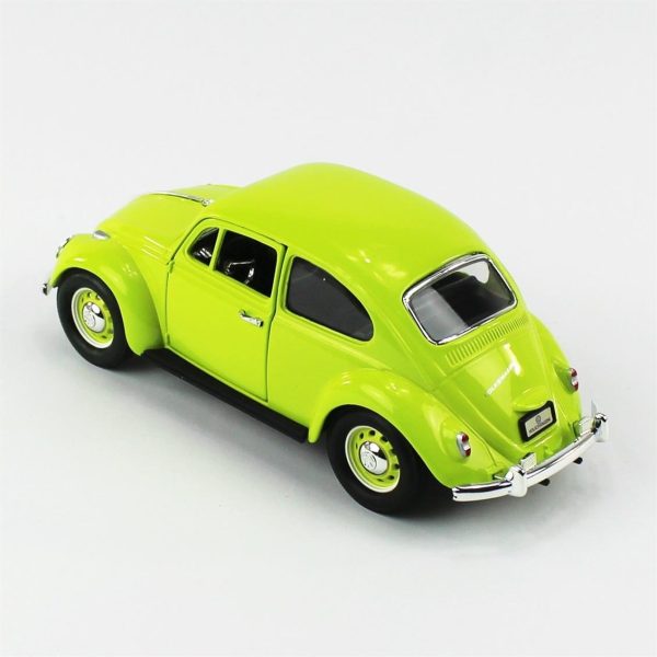 1/24 1967 Volkswagen Beetle Green Diecast Araba, Road Signature 24202 - Görsel 3