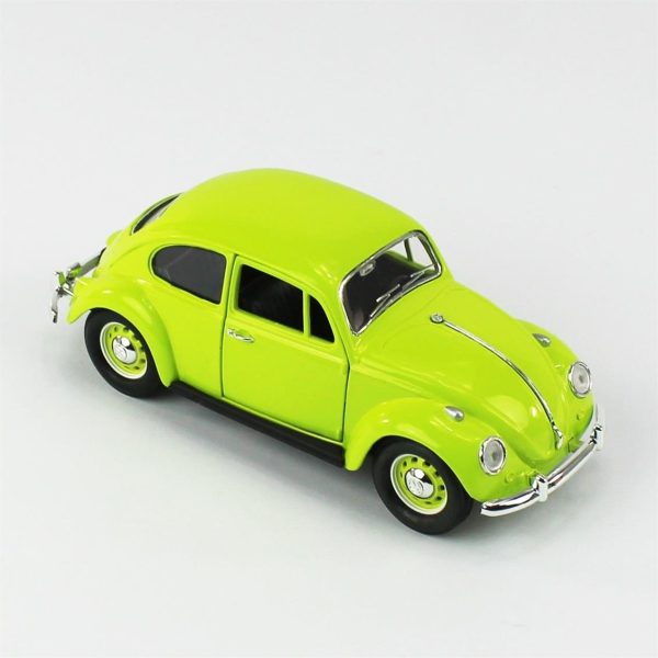 1/24 1967 Volkswagen Beetle Green Diecast Araba, Road Signature 24202 - Görsel 2