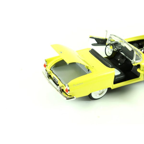 1/18 1955 Ford Thunderbolt Yellow Diecast Araba, Road Signature 92068 - Görsel 4