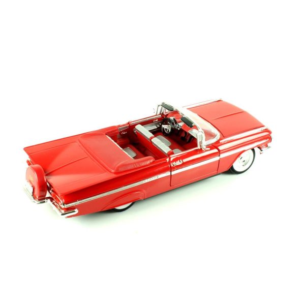 1/18 1959 Chevrolet İmpala Red Diecast Araba, Road Signature 92118 - Görsel 2
