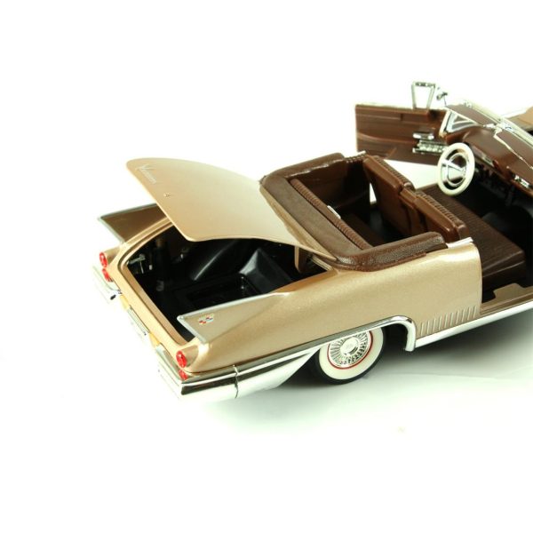 1/18 1958 Cadillac Eldorado Biarritz Altın Diecast Araba, Road Signature 92158 - Görsel 4