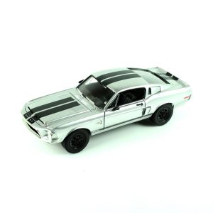 1/18 1969 Shelby GT500KR Chrome Diecast Araba, Road Signature 92168