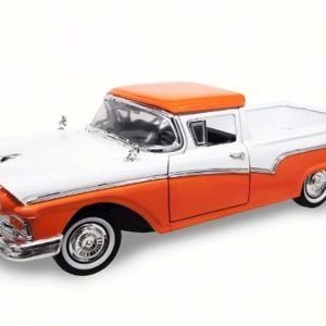1/18 1957 Ford Ranchero Orange Diecast Araba, Road Signature 92208