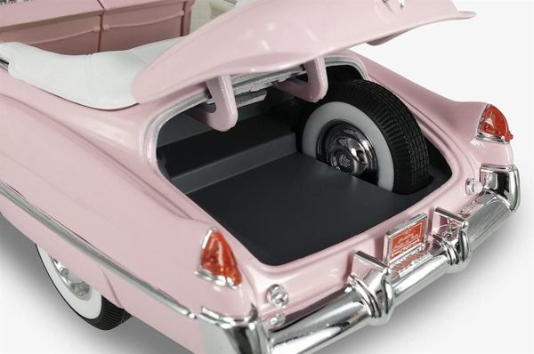 1/18 1949 Cadillac Coupe Deville Convertible Pink Diecast Araba, Road Signature 92308 - Görsel 5