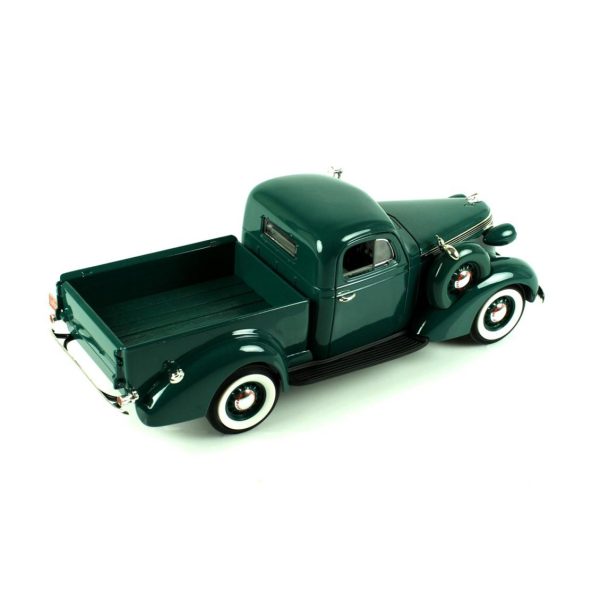 1/18 1937 Studebaker Coupe Express Pickup Green Diecast Araba, Road Signature 92458 - Görsel 2