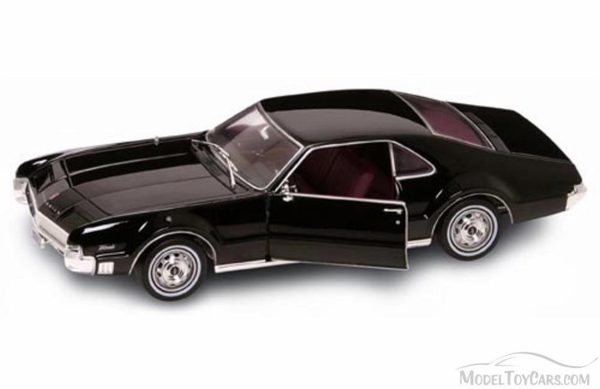 1/18 1966 Oldsmobile Toronado Black Diecast Araba, Road Signature 92718 - Görsel 2