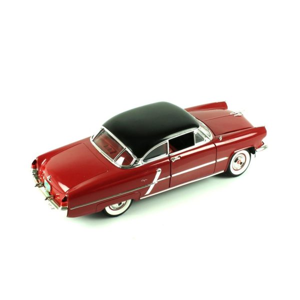 1/18 1952 Lincoln Capri Burgundy Diecast Araba, Road Signature 92808 - Görsel 2