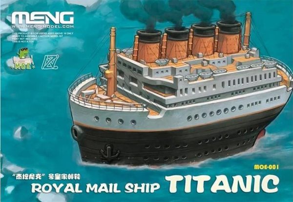 RMS Titanik Karikatürize Gemi Maketi, Meng MOE001