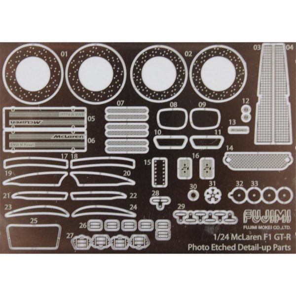 1/24 Mclaren F1 Gtr Long Tail Le Man 1997 41 Maketi, Fujimi 125817 - Görsel 5