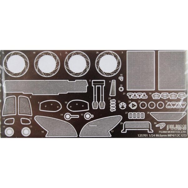 1/24 Mclaren Mp4/12C Gt3 Spa 24Race 60 Maketi, Fujimi 125701 - Görsel 4