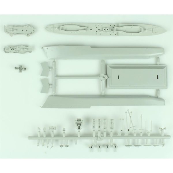 1/600 HMS (Eskimo) Zırhlı Gemi Maketi, Mister Craft S092 - Görsel 2