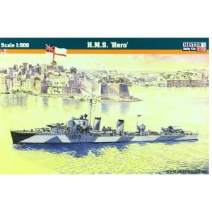 1/500 HMS (Hero) Zırhlı Gemi Maketi, Mister Craft S097