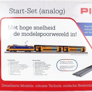 1/87 Çift Katlı Yolcu Treni V. Dönem Analog Model Tren Başlangıç Seti, Piko 97939