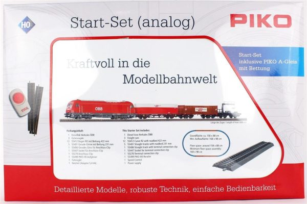 S-Set Güterzug Herkules Öbb + 3 Güterwg. A-Gleis & B V, Piko 97948