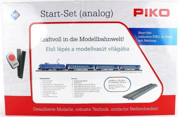 S-Set Mav Br 185 Mit 3 Personenwagen A-Gleis & B VI, Piko 97938