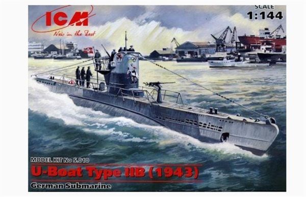 S010 U-Boat Type IIb (1943) German Submarine, ICM S010