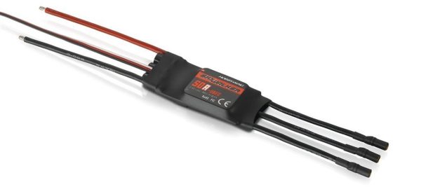 Skywalker Serisi 50 Amper 2-4S LiPo UBEC Fırçasız Uçak Motoru için ESC, Hobbywing 30216000 - Görsel 2